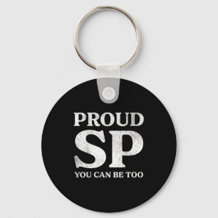 Retro Proud Sp Anti Scientology Funny Quote Idea  Key Ring