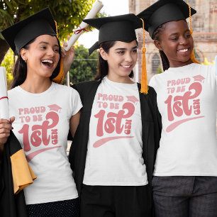 Retro Proud to be First Gen Graduate T-Shirt