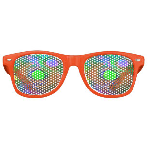 Retro Psychedelic Cosmos Sunglasses