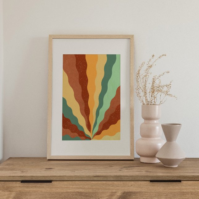 Retro psychedelic Groovy Colourful poster (Creator Uploaded)
