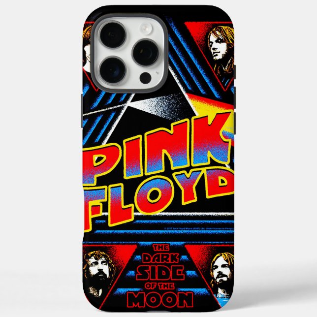 Retro Psychedelic Rock Inspired Abstract Guitar Ph Case-Mate iPhone Case (Back)