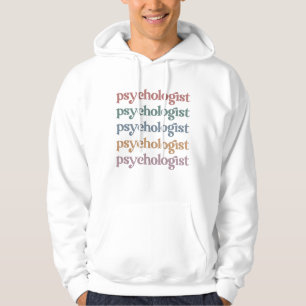 Retro Psychologist Psychology Student Graduation Hoodie