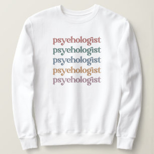 Retro Psychologist Psychology Student Graduation Sweatshirt