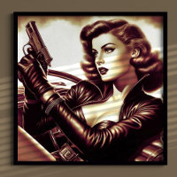 Retro Pulp Woman