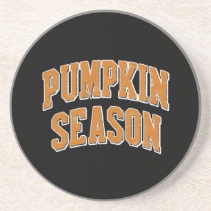 Retro Pumpkin Season Cute Fall Gift Halloween  Coaster