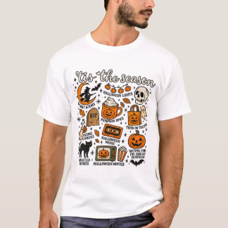 Retro Pumpkin Spice Fall T-Shirt