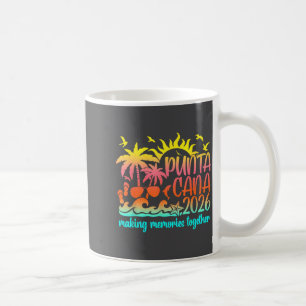 Retro Punta Vacation Cana Making Memories Together Coffee Mug