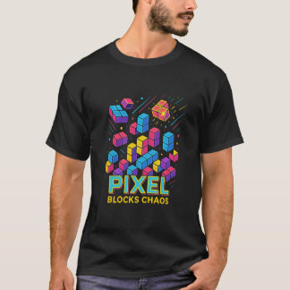 Retro puzzle game abstract T-Shirt