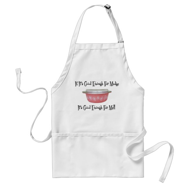 Retro Pyrex MCM Midge Apron (Front)