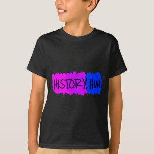 Retro Quote History Funny Huh Meme Colorful Basic  T-Shirt