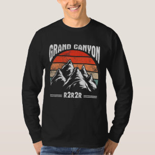 Retro R2R Rim2Rim Grand Canyon National Park Vinta T-Shirt