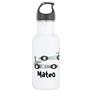 Retro Racing Cars Kids 532 Ml Water Bottle