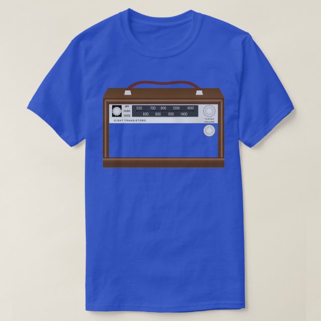 Retro Radio Vintage Radio Radio 3 T-Shirt (Design Front)