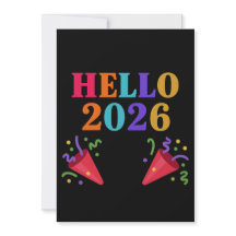 Retro Rainbow 2026 Party Poppers Celebrate Fun