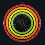 retro rainbow dartboard<br><div class="desc">colourful dart board . chromatosis</div>
