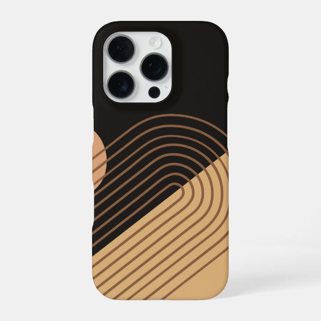 Retro Rainbow iPhone Case (Back)