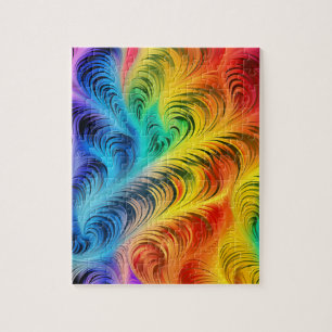 Retro Rainbow Puzzle