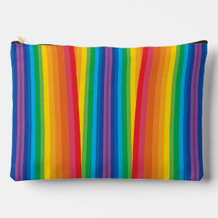 Retro Rainbows Large Pouch