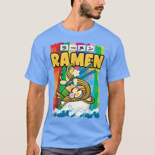 Retro Ramen Style Vintage Anime Japanese Gift Girl T-Shirt