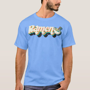 Retro Rave 3D - Vintage Ramen  T-Shirt