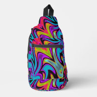 Retro Recap Blue Cosmic Swirl