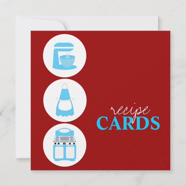 Retro Recipe Cards (Front)