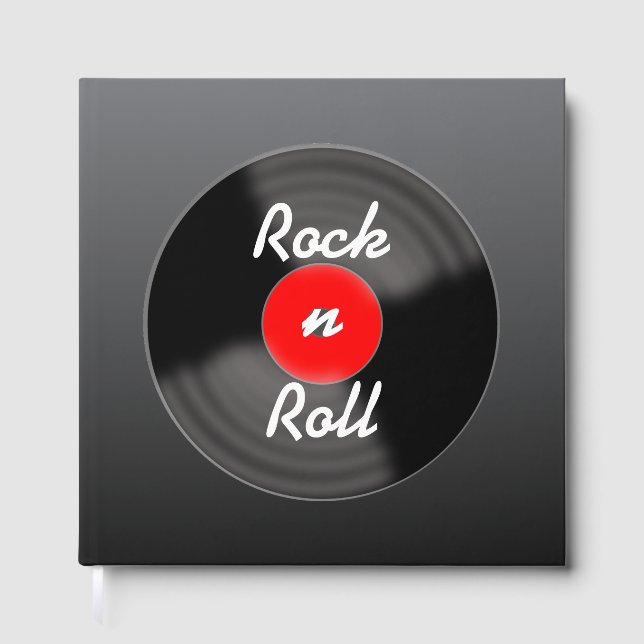 Retro Record Guestbook  (Front)
