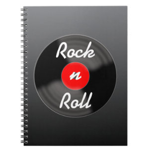 Retro Record Notebook Gift