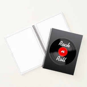 Retro Record Sketchbook Gift Notebook