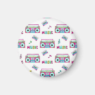Retro Recorder Tape Seamless Magnet