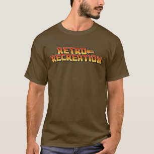 Retro Recreation Back To The Future Logo T-Shirt