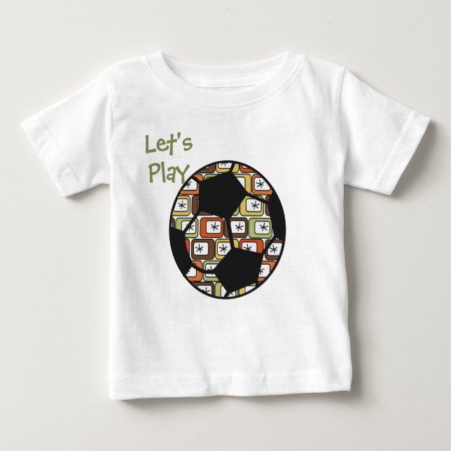 Retro Rectangles with Starbursts T-Shirt (Front)