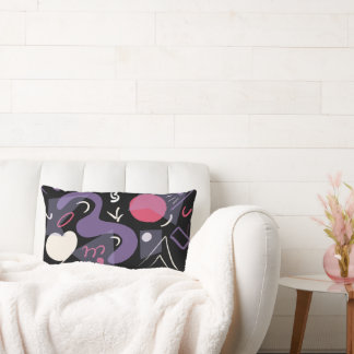 Retro, rectangular, colorful, comfortable cushion