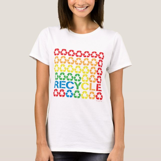 retro recycle T-Shirt (Front)