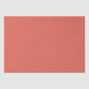 Retro red Christmas star nostalgic pattern Tissue Paper