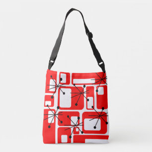 Retro Red Crossbody Bag