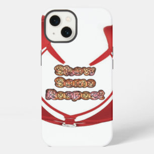 Retro Red Hakuna Matata Gifts show some respect iPhone 13 Case