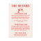 Retro Red Hand Drawn Quirky Fun Wedding Details