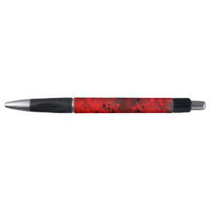 Retro Red Paint Splatter