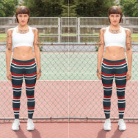 Retro Red Stripes