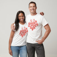 Retro Red White Merry everything Merry Christmas