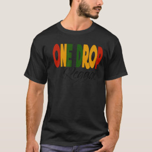 Retro Reggae Music One Drop Jamaica Roots & Cultur T-Shirt