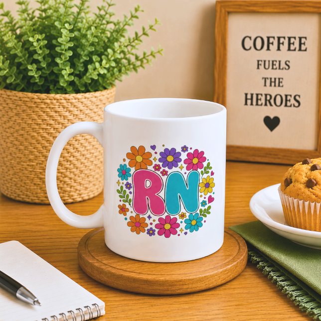 Retro Registered Nurse Coffee Mug (Creator Uploaded)