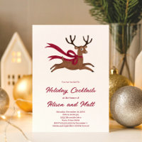 Retro Reindeer Atomic Mid Century Modern Christmas