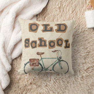 Retro Reversible Throw Pillow