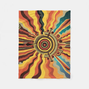 Retro Revival: 70s-Inspired Blanket design