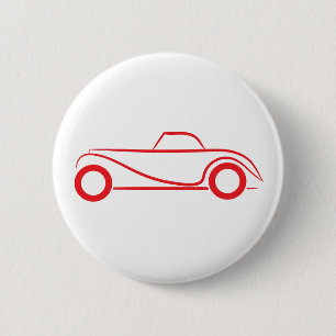 Retro Ride Buttons – Vintage Vehicle