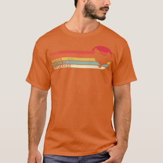 Retro Rise And Shine Mother Cluckers Funny Chicken T-Shirt