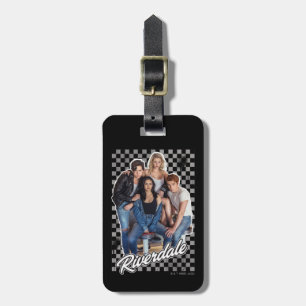 Retro Riverdale Group Graphic Luggage Tag