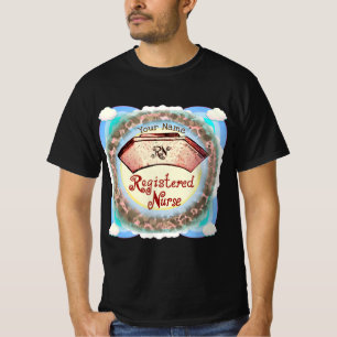 Retro RN Nurse Cap T-Shirt